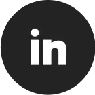 Linkedin icon black