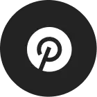 Pinterest icon black