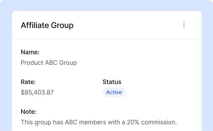 Affiliate Group