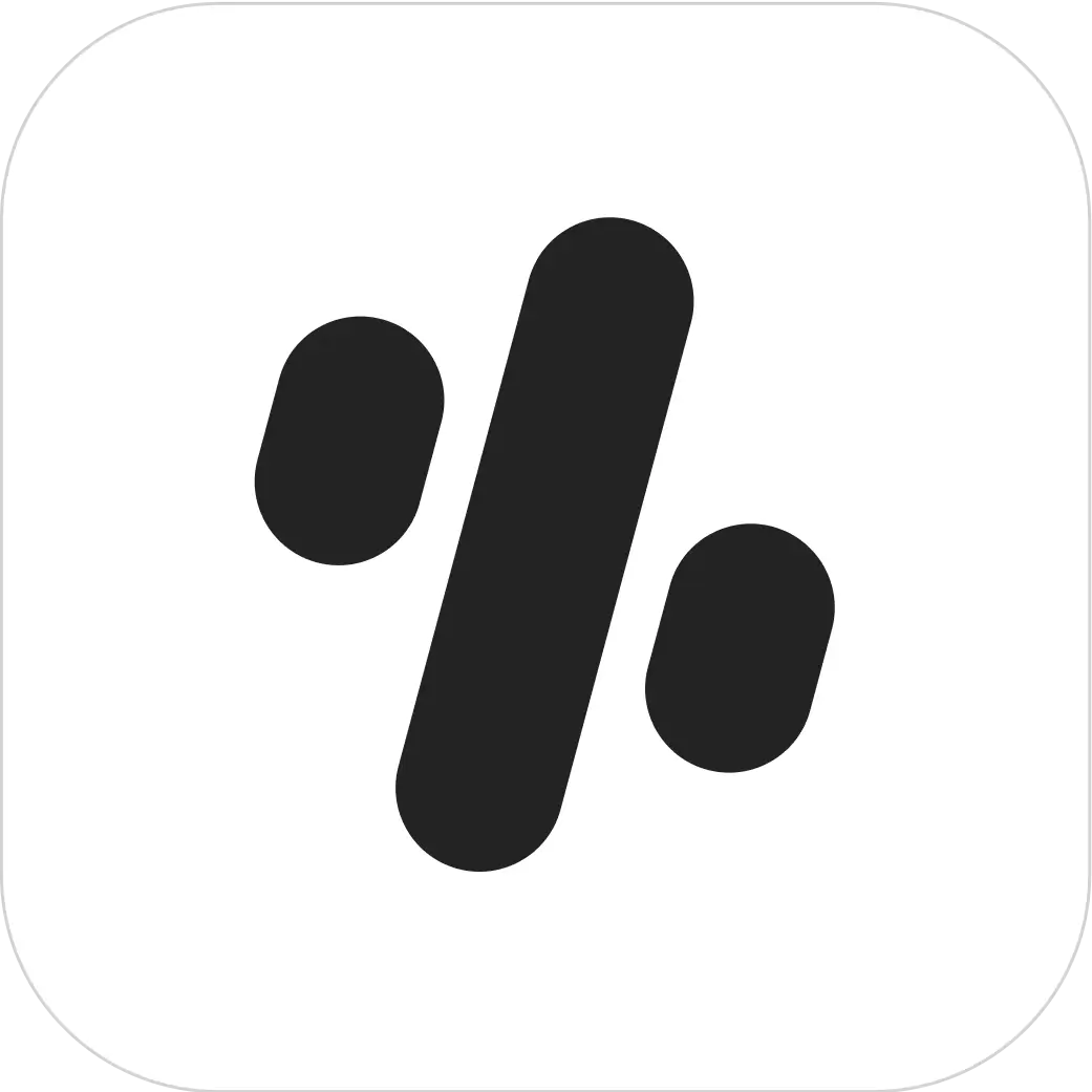 FluentAffiliate icon Black & White