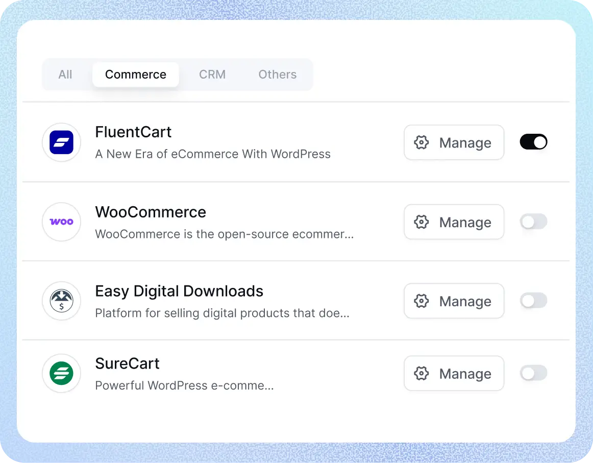 e commerce integrations
