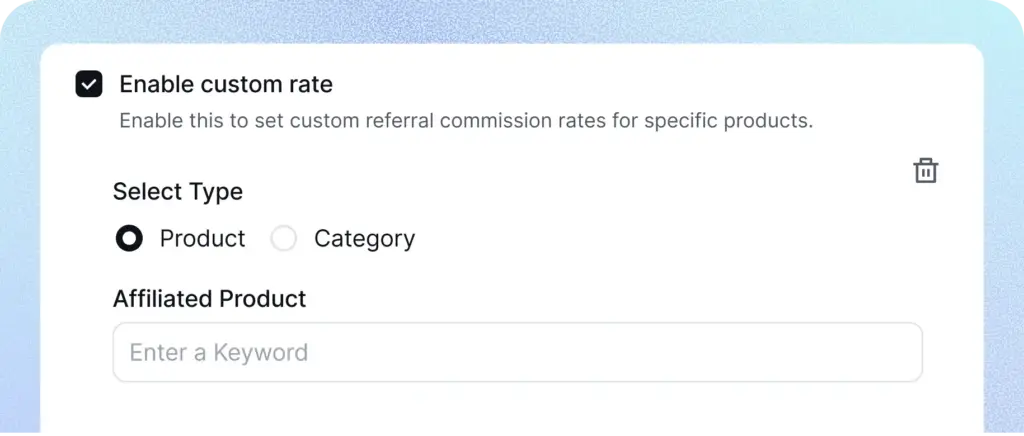Set Product-Specific Commission for your FluentCart store with FluentAffiliate