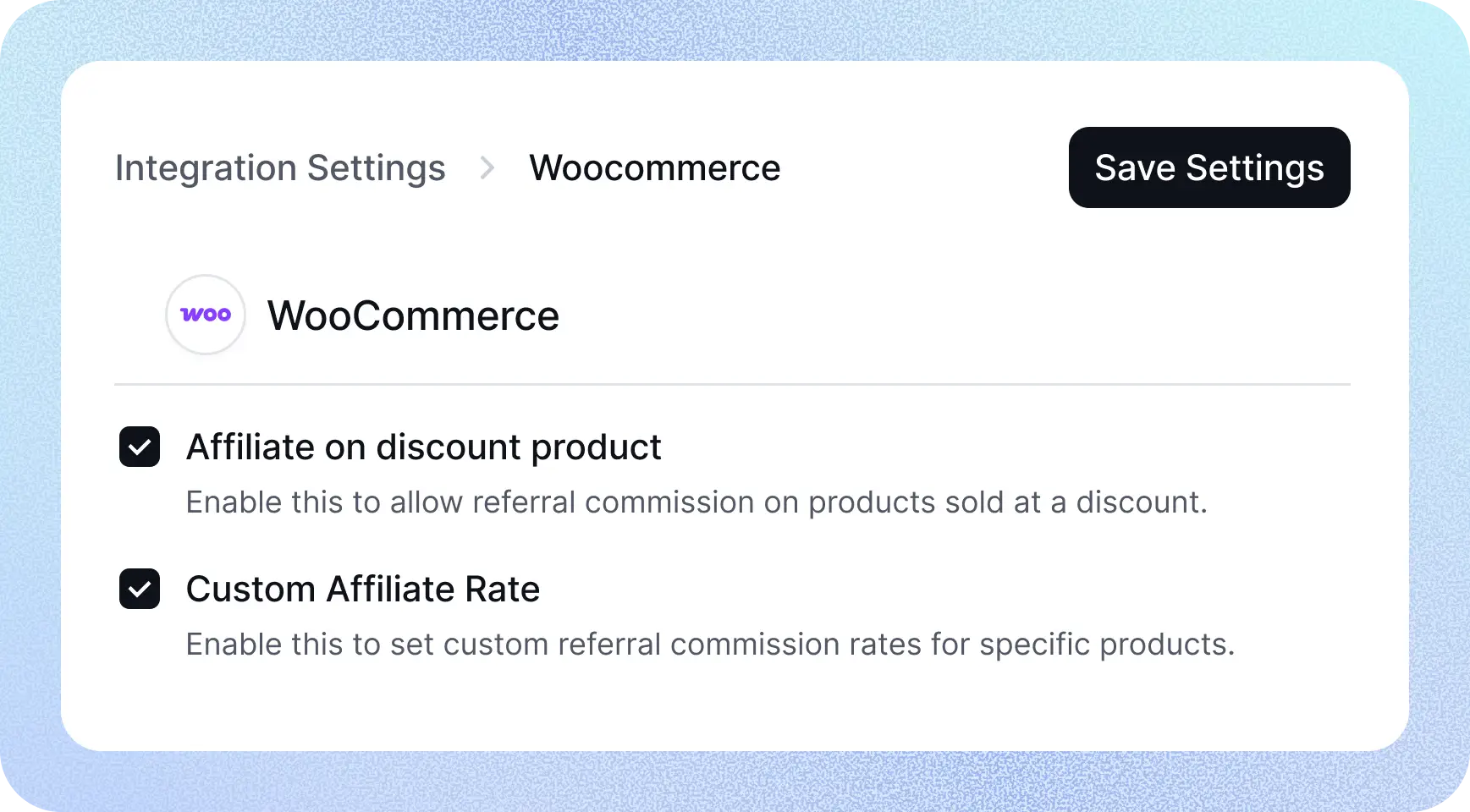 Set coupon for your WooCommerce store with FluentAffiliate
