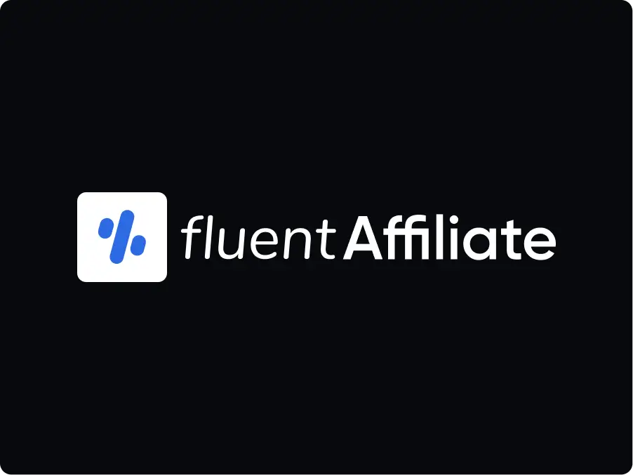 FluentAffiliate Inverted Primary Logo