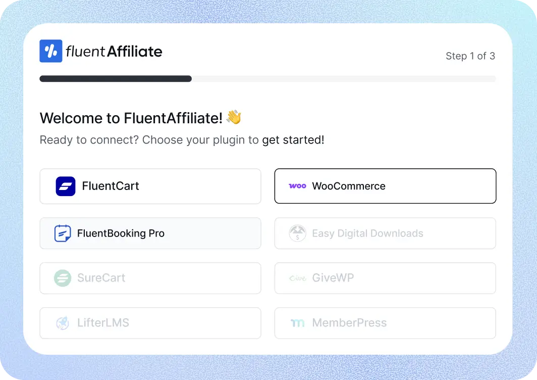 launch your program with FluentAffiliate - the best affiliate program management tool