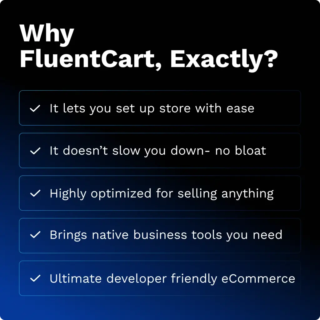 Why FluentCart is the Best WordPress Shopping Cart Plugin
