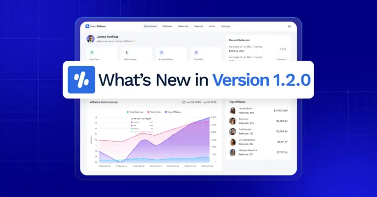 FluentAffiliate version 1.2.0