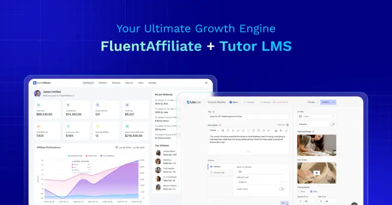 FluentAffiliate integration with Tutor LMS