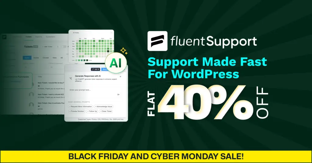 fluent support BFCM deals