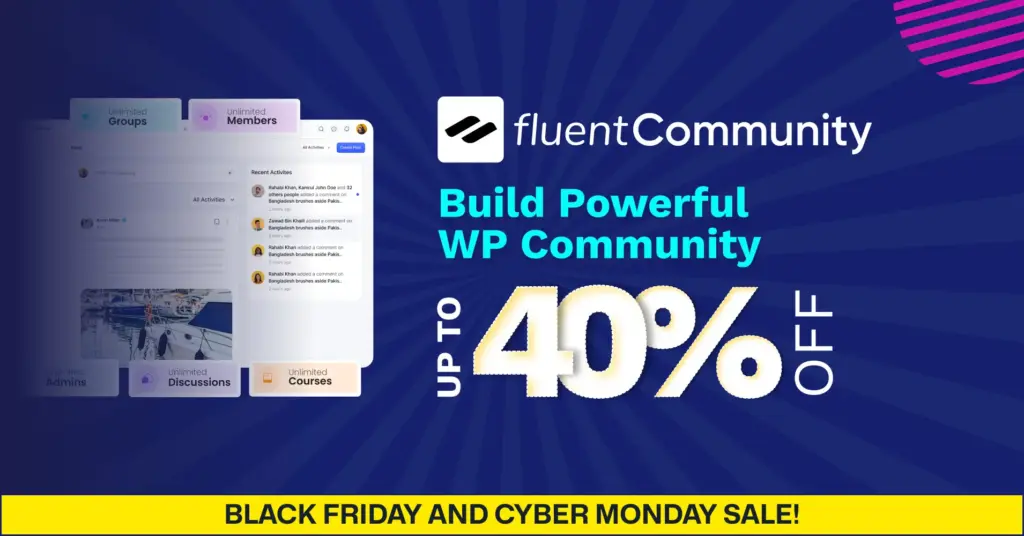 fluentcommunity BFCM deal