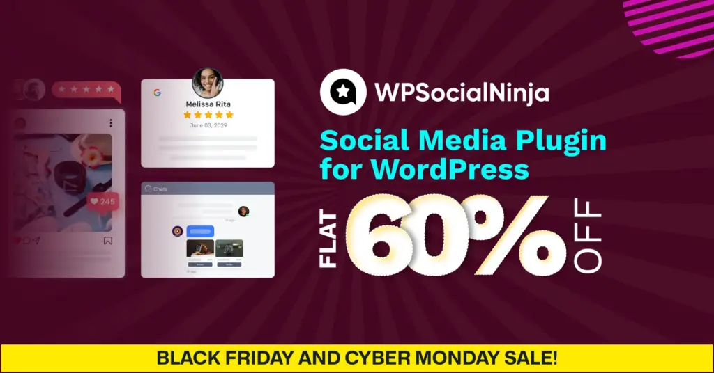 wpsocialninja BFCM deal