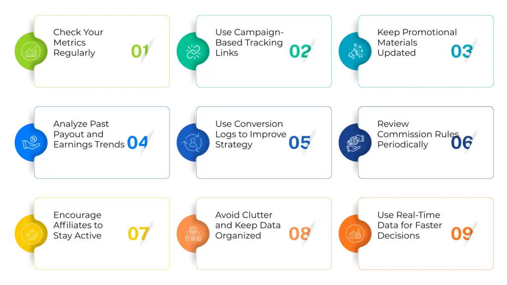 best practices to get the most out of your affiliate marketing dashboard