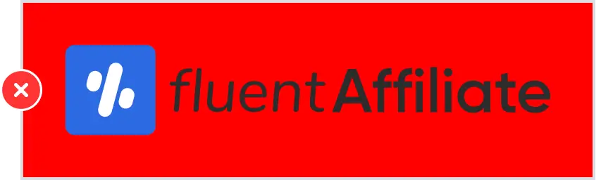 FluentAffiliate Logo Don't use