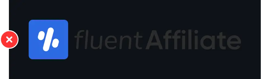 FluentAffiliate Logo Don't use
