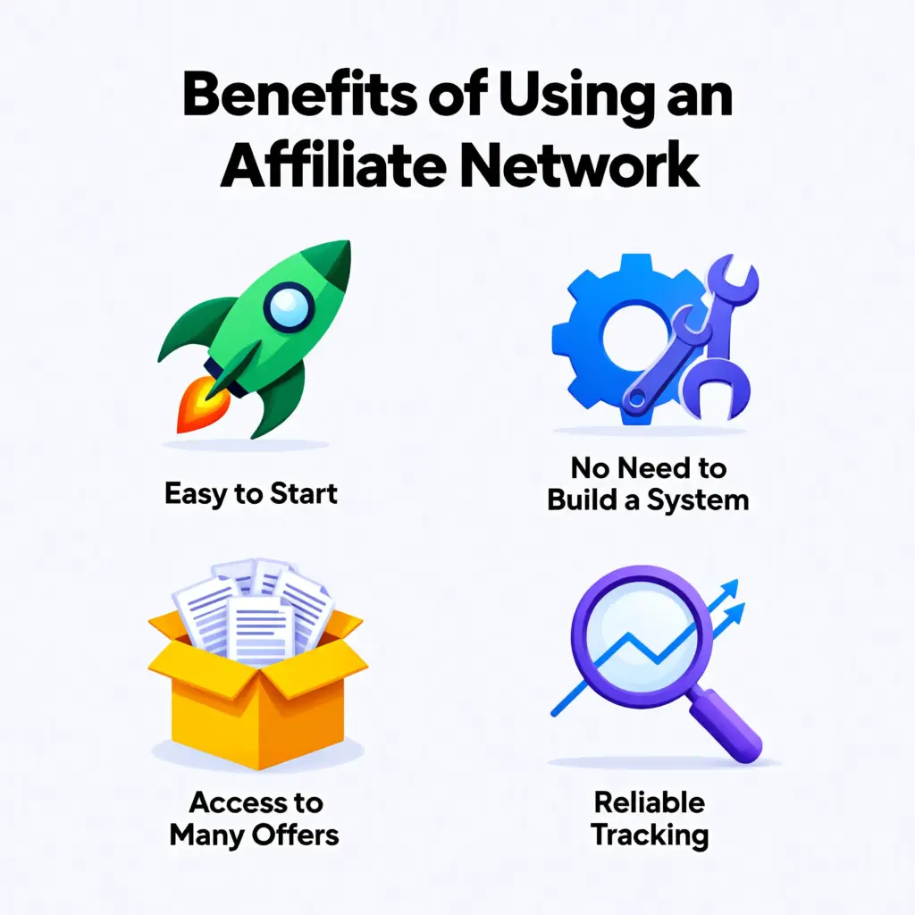 benefits of using an affiliate network