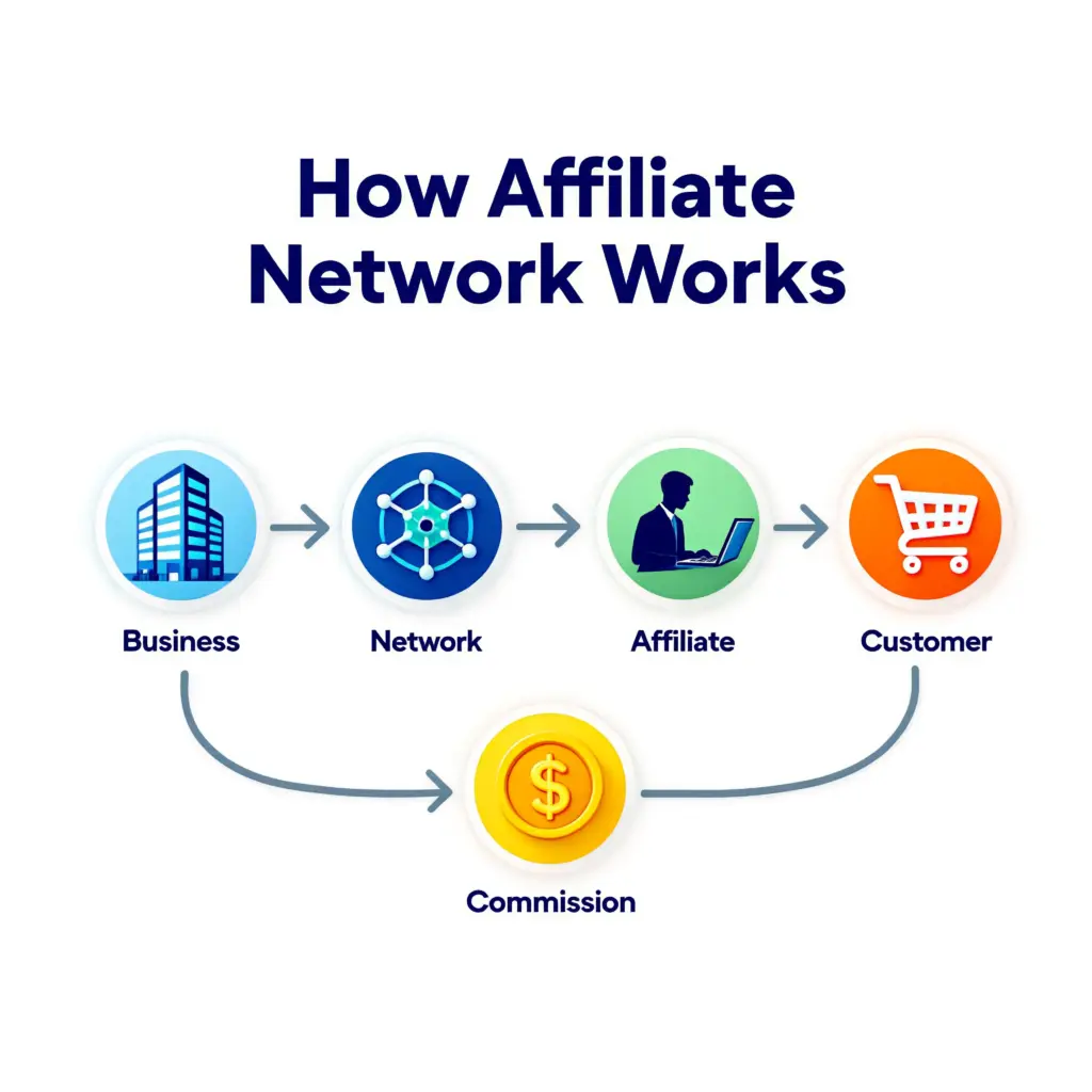 how does an affiliate network work