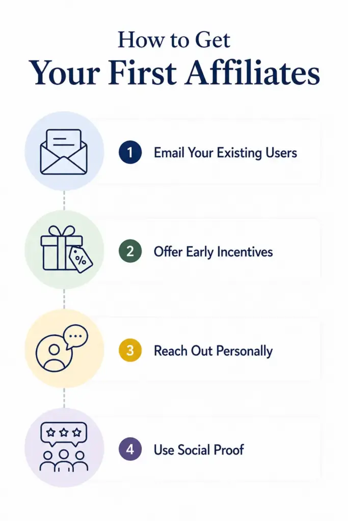 how to get your first affiliates 