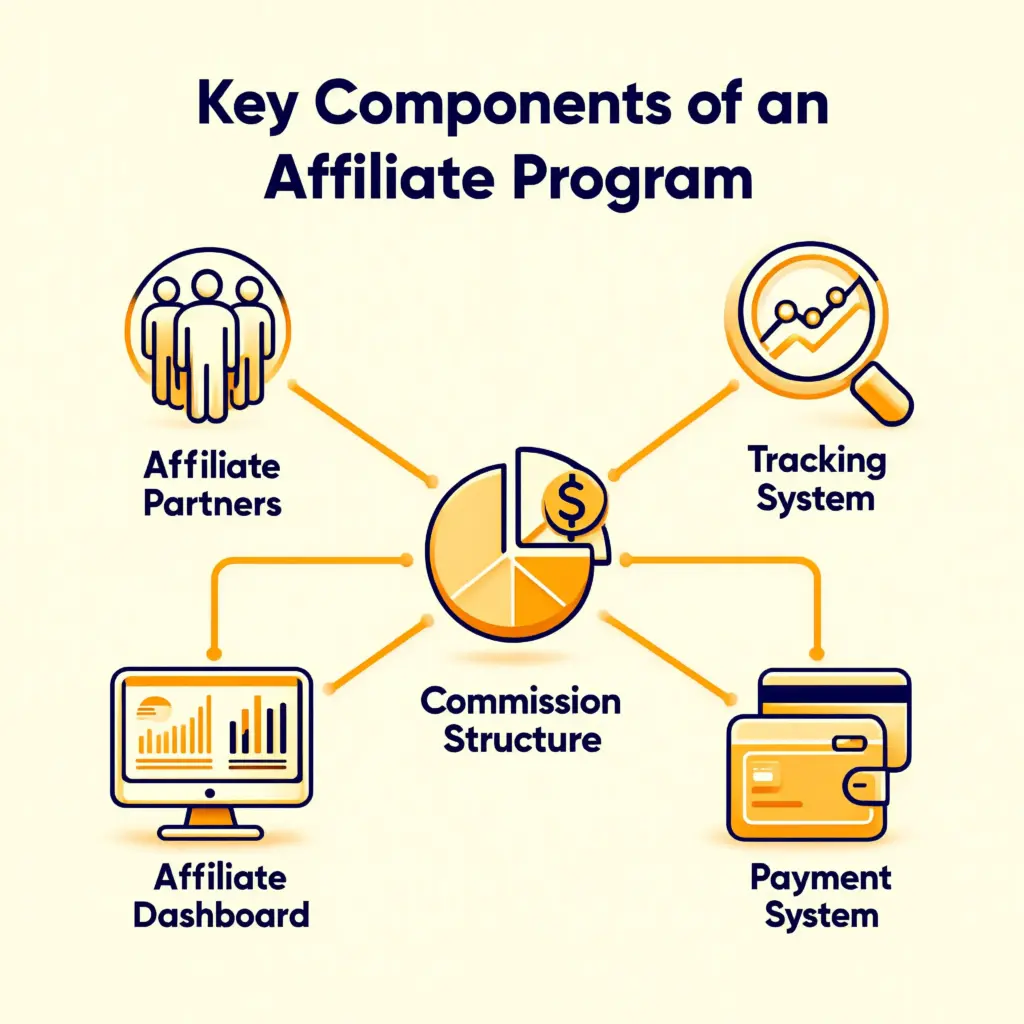 key components of an affiliate program