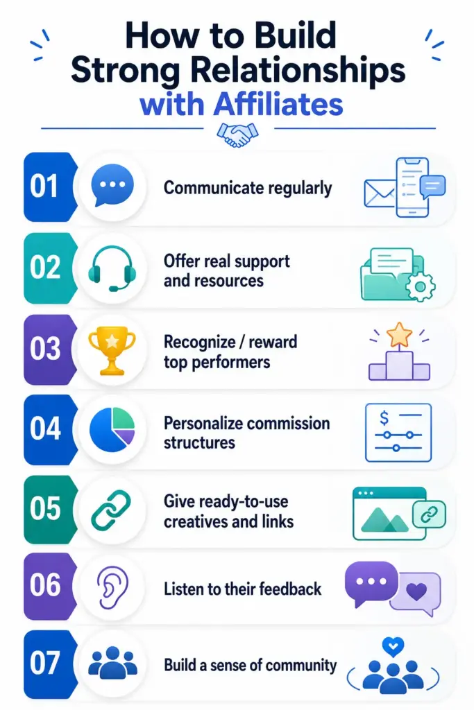 How to Build Strong Relationships With Your Affiliates