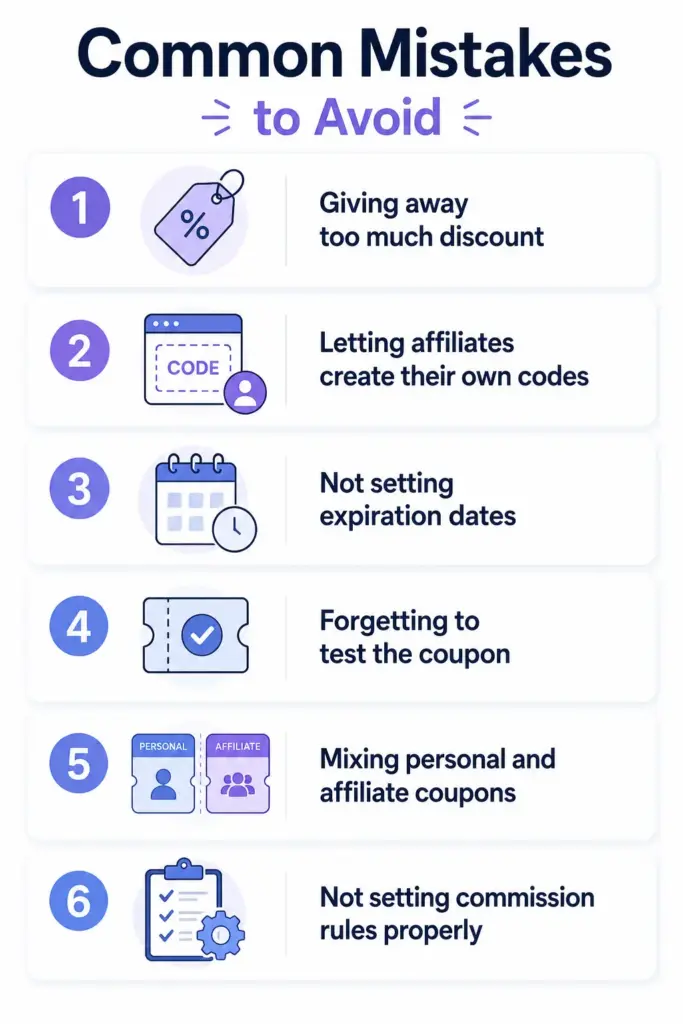 Common Mistakes to Avoid With Affiliate Coupon Tracking