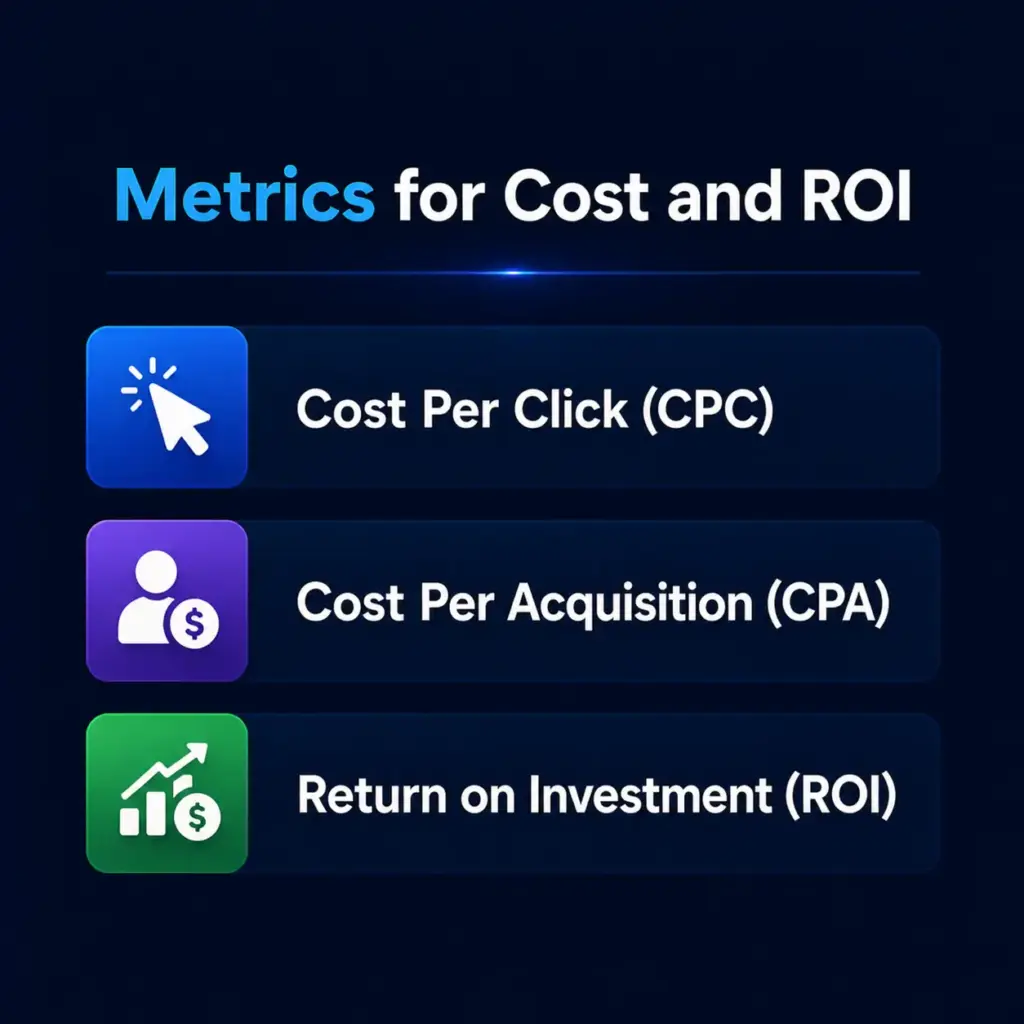 Affiliate Marketing Metrics for Cost and ROI