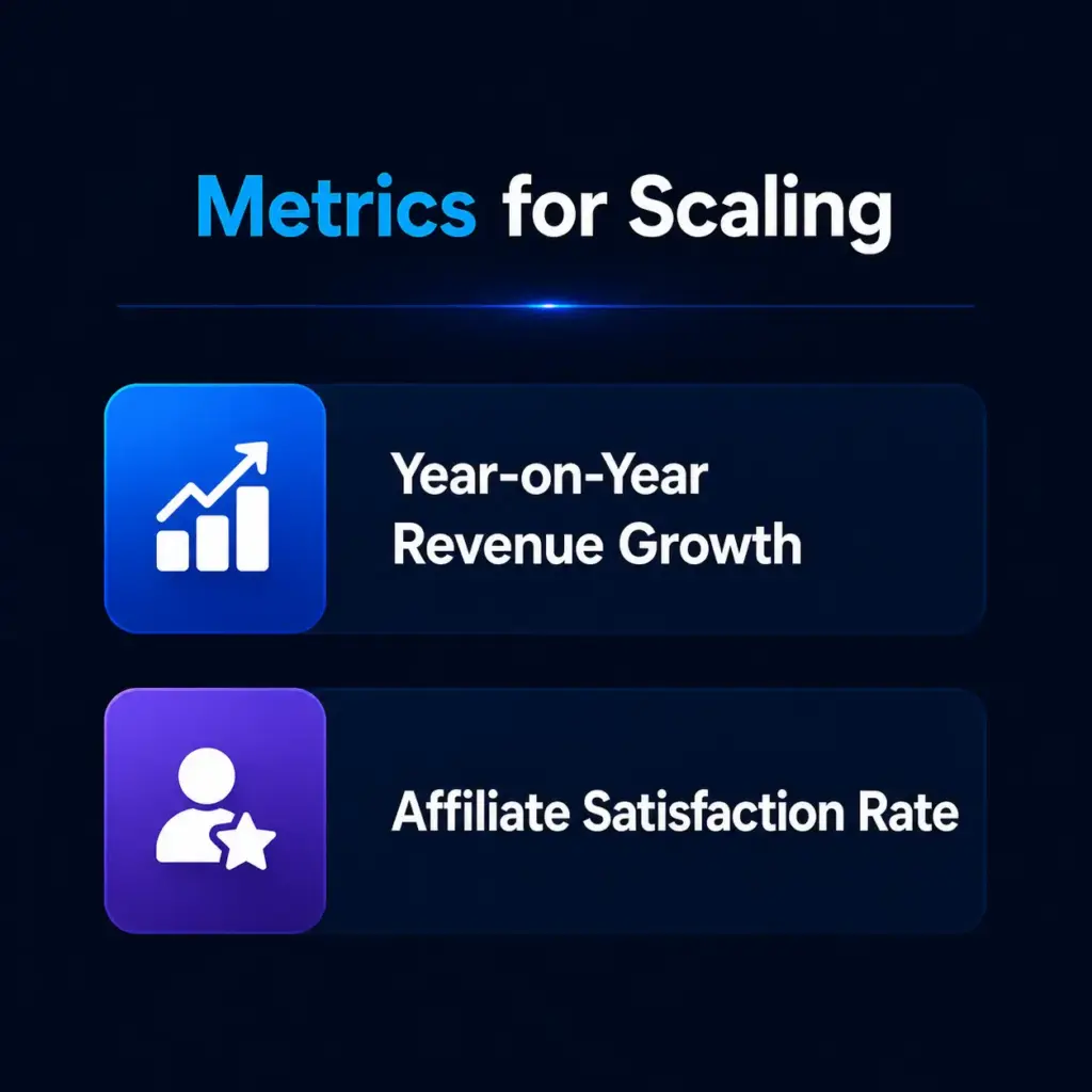 Affiliate Metrics for Scaling and Long-Term Growth