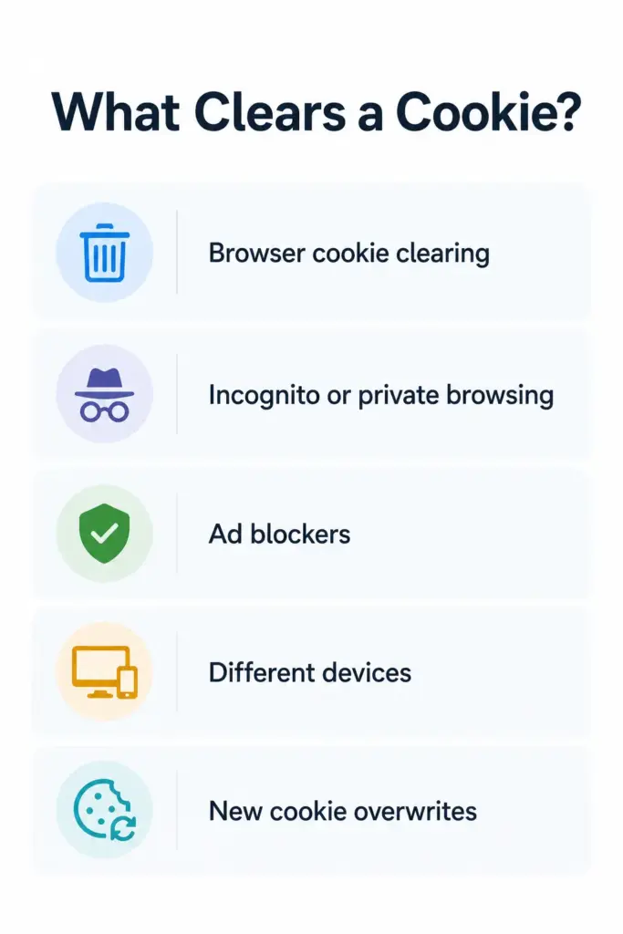 What Clears a Cookie? (Things That Kill Tracking)