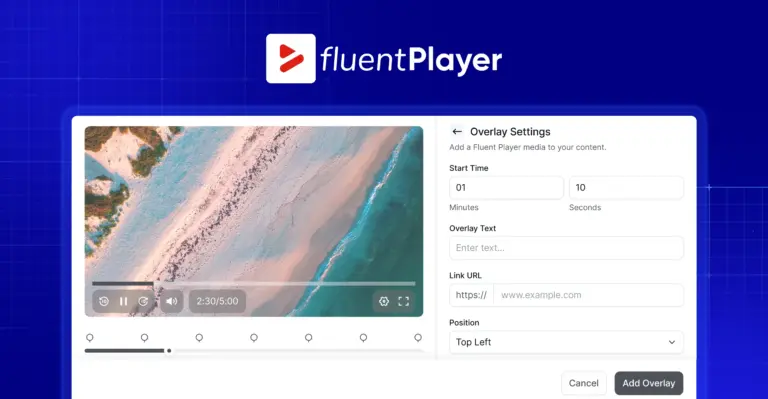 fluentplayer the smartest video plugin for wordpress
